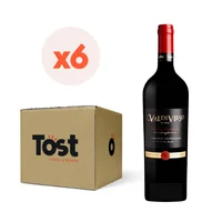 6x Vino Valdivieso Single Vineyard Cepas 750 cc