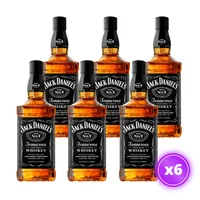 6x Whisky Jack Daniels N°7 - 750ml