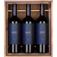 Alae Malbec en Caja de Madera - 3 Botellas Premium, Viña las Perdices Argentina (R)