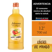 Artesanos Del Cochiguaz Mango Sour 12° 700 Ml.