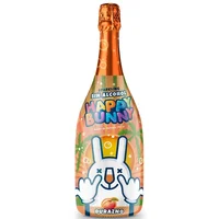 Bebida Espumosa Happy Bunny Sin Alcohol Durazno 750cc