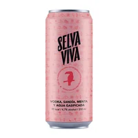 Bebida Premium Selva Viva Vodka Sandía Menta 310cc