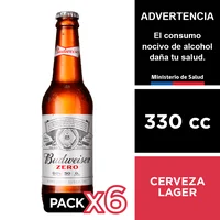 Budweiser Zero 6 X 330 Cc