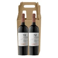 Caja 6 botellas Undurraga TH Cabernet Sauvignon + 3 Cajas de carton 2 botellas (R)