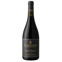 Caja 6 unidades Carmen Gran Reserva Petite Syrah ($5.990 c/u)