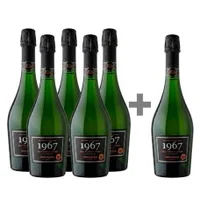 Caja 6 unidades espumante Undurraga 1967, Gran Reserva Familiar, Extra Brut Método Tradicional (PAGUE 5, LLEVE 6) ($4.991 c/u)