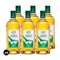 CAJA ALTO DEL CARMEN 1 LITRO: 6x Pisco Alto del Carmen 35 grados 1 Litro