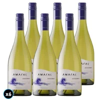 CAJA AMARAL RESERVA (Chardonnay): 6x Vino Amaral Reserva Chardonnay 750cc