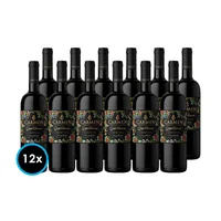 CAJA CARMEN GR FRIDA KAHLO: 12x Vino Carmen Gran Reserva Frida Kahlo Carmenere 750cc