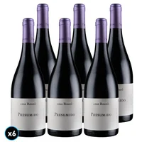 CAJA CASA BAUZÁ PRESUMIDO (Carmenere): 6x Vino Casa Bauzá Presumido Carmenere 750cc