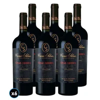 CAJA CASA SILVA GR (Carmenere): 6x Vino Casa Silva Gran Reserva Carmenere 750cc