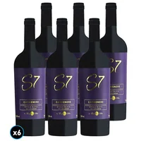 CAJA CASA SILVA S7 SINGLE BLOCK (Carmenere): 6x Vino Casa Silva S7 Single Block Carmenere 750cc