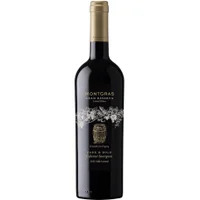 Caja de 6 unidades MontGras Gran Reserva Cabernet Sauvignon, Dark&Bold ($4.990 c/u)