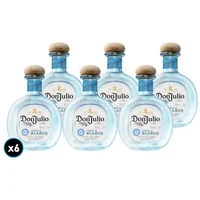 CAJA DON JULIO BLANCO: 6x Tequila Don Julio Blanco 750cc 38º alc.