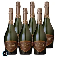CAJA ESPUMANTE CASA SILVA FERVOR (Brut): 6x Espumante Casa Silva Fervor Brut 750cc