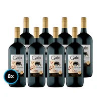 CAJA GATO SELECCIÓN DULCE: 8x Vino Gato Selección Dulce 1,5 Lts.