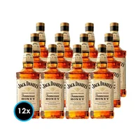 CAJA JACK DANIELS HONEY 1 Litro: 12x Whiskey Jack Daniels Honey 1 Litro