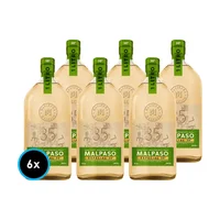 CAJA PISCO MAL PASO 35º: 6x Pisco MalPaso 1 Litro 35º alc.