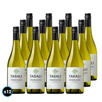 CAJA TABALI PEDREGOSO (Chardonnay): 12x Vino Tabali Pedregoso Gran Reserva Chardonnay 750cc