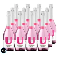 CAJA UNDURRAGA U BRUT ROSÉ: 12x Espumante Undurraga U Brut Rose 750cc 12°alc.