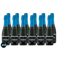 CAJA VIÑAMAR UNIQUE BRUT: 12x Espumantes Viñamar Unique Brut Botella 375cc