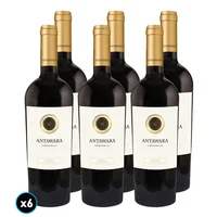 CAJA VINO ANTAWARA RESERVA (Carmenere): 6x Vino Antawara Reserva Carmenere 750cc