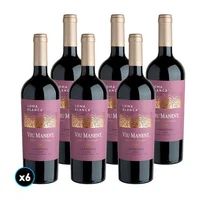 CAJA VIU MANENT SINGLE VINEYARD (Carmenere): 6x Vino Viu Manent Single Vineyard Loma Blanca Carmenere 750cc