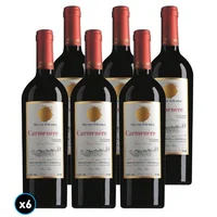 CAJA VON SIEBENTHAL GR (Carmenere): 6x Vino Von Siebenthal Gran Reserva Carmenere 750cc