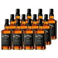CAJA Whiskey Jack Daniels: 12x Whiskey Jack Daniels Old N7 750cc