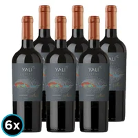 CAJA YALI WETLAND (Carmenere): 6x Vino Yali Wetland Reserva Carmenere 750cc