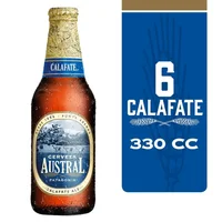 Cerveza Austral Calafate 330cc x6