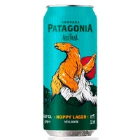 Cerveza Austral Patagonia Hoppy Lager Lata 470cc