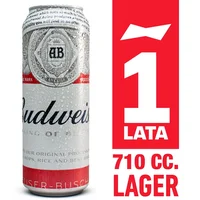 Cerveza Budweiser lata 710 cc