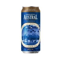 Cerveza calafate Austral lata 470 cc