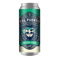 Cerveza Del Puerto Lager Lata 473cc