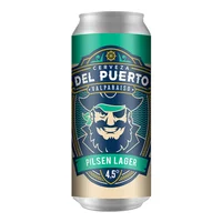 Cerveza del Puerto Pilsen Lager Lata 473 cc 4.5° GL