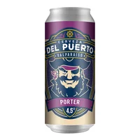Cerveza Del Puerto Porter Lata 473 CC 4.5° GL