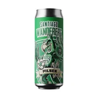 Cerveza Del Puerto Santiago Wanderers Pilsen 4,9˚ - Lata 473cc