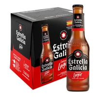 Cerveza Estrella Galicia Lager 4.7° 330cc x12