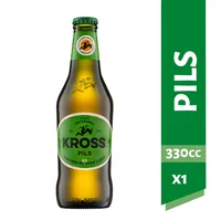 Cerveza Kross pilsner botella 330 cc