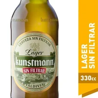 Cerveza Kunstmann Lager Sin Filtrar 330cc
