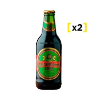 Cerveza Kunstmann Negra Bock 2x Botella 330cc