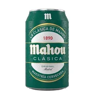 Cerveza Mahou Clásica Lata 330 Cc