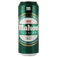 Cerveza Mahou Lager 4.7° 500 cc