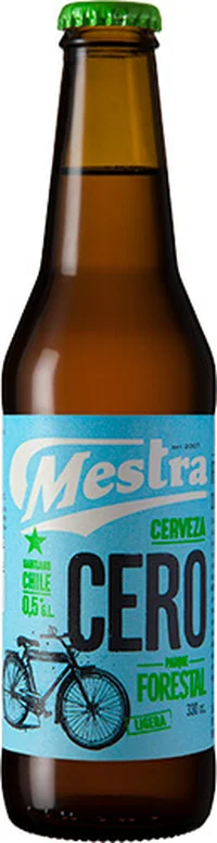 Cerveza Mestra Cero Alcohol 330cc Caja 24 Botellas