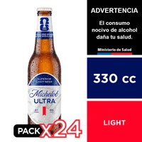 Cerveza Michelob Ultra 4,2° 24 X 330 Cc.