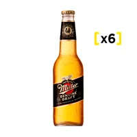 Cerveza Miller Botella 355cc X6