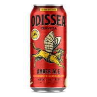 Cerveza Odissea Amber Ale Lata 470ml
