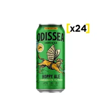Cerveza Odissea Hoppy Ale 470 Cc X24
