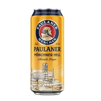 Cerveza Paulaner Munchner Hell 4,9% alc - Lata 500cc